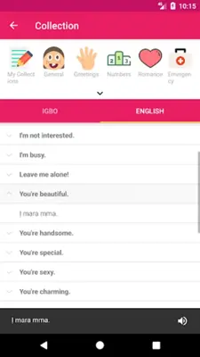 Igbo English Dictionary android App screenshot 0