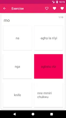 Igbo English Dictionary android App screenshot 2